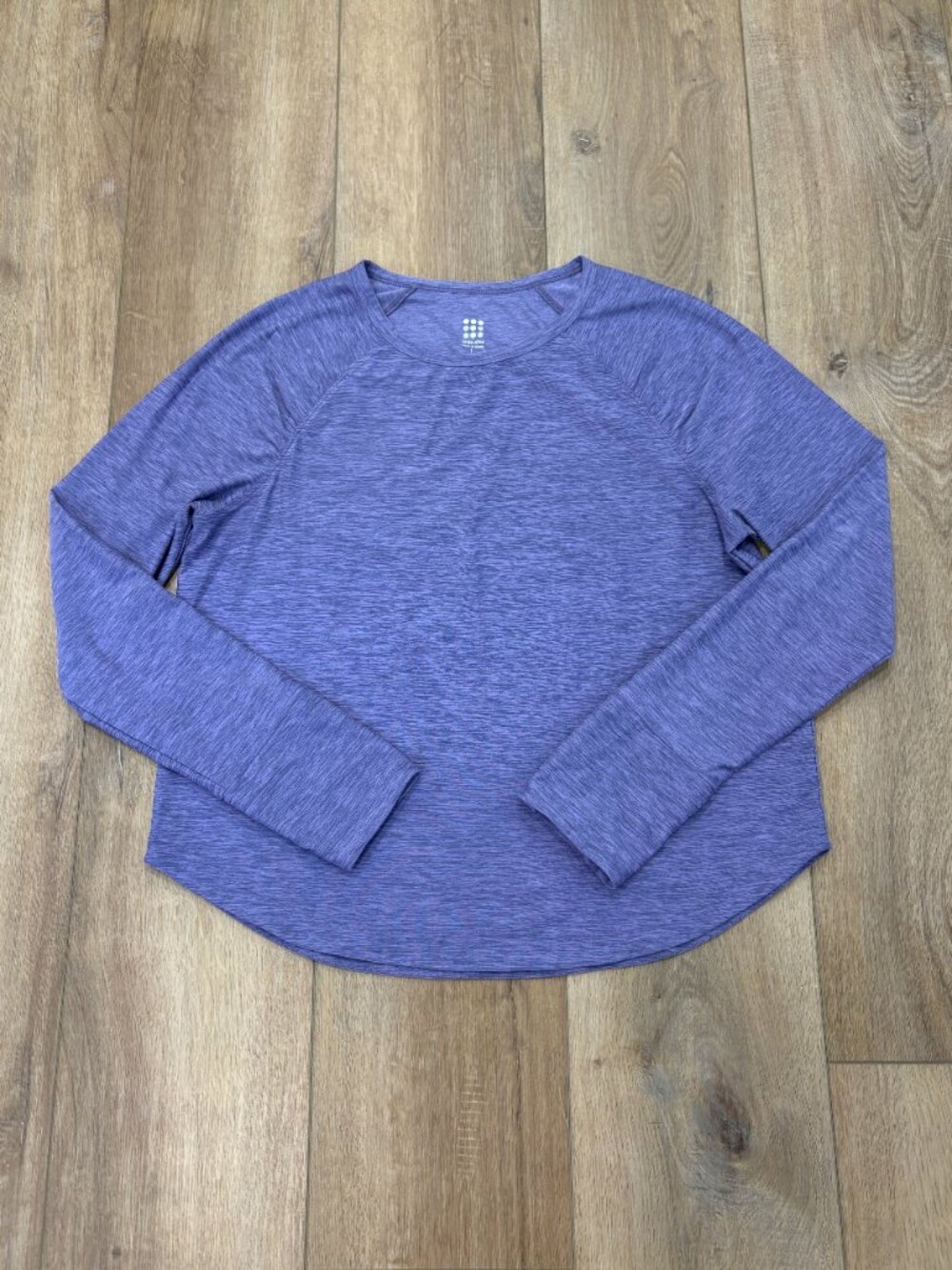 🌟 TITLE NINE 🌟 GRACE RAGLAN LONG SLEEVE TEE TOP PURPLE SZ L